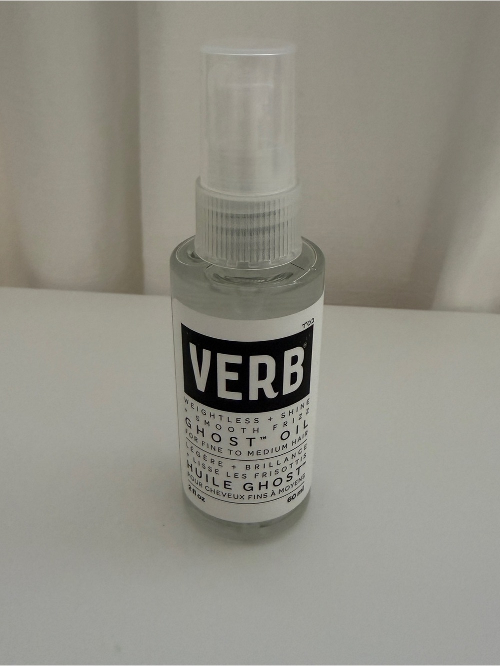 New Verb Ghost Oil Hair Serum Spray - Clear
